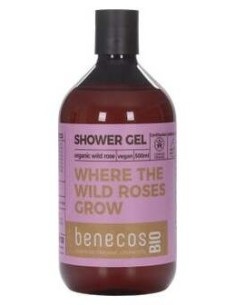 Gel De Baño Rosa M.Recarga 500Ml. Bio Vegano de Benecos 2