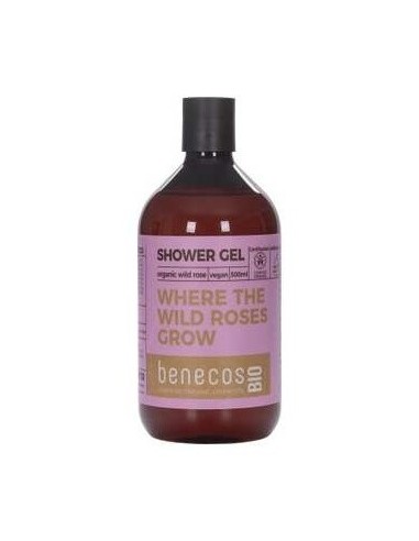 Gel De Baño Rosa M.Recarga 500Ml. Bio Vegano de Benecos
