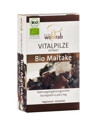 Maitake Bio 60Cap. de Pilze Wolhrab