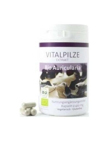 Auricularia Bio 60Cap. de Pilze Wolhrab