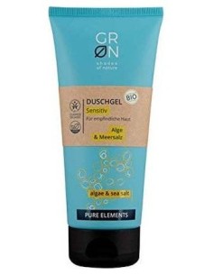 Gel de Baño Sensibles Chlorella y Sal Marina,200ml Pure Elements de Grn 2