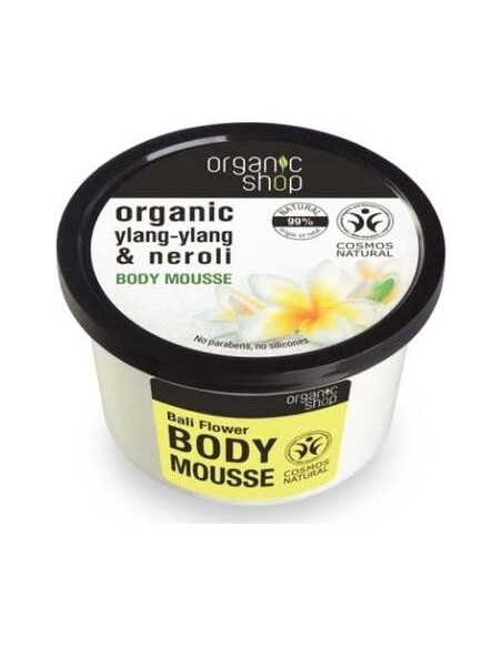 Mousse Corporal Revitalizante Ylang Ylang 250Ml. de Organic Shop