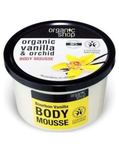 Mousse Corporal Hidratante Vainilla-Orquidea 250Ml de Organic Shop 2