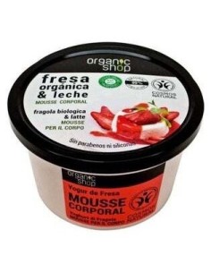 Mousse Corporal Vitaminica Fresa 250Ml. de Organic Shop 2