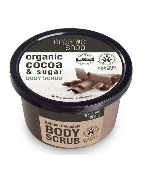 Exfoliante Corporal Restaurador Cacao  250Ml de Organic Shop