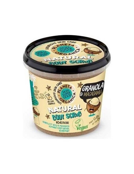 Exfoliante Corporal Granola-Macadamia Nut 360Ml. de Skin Super Good