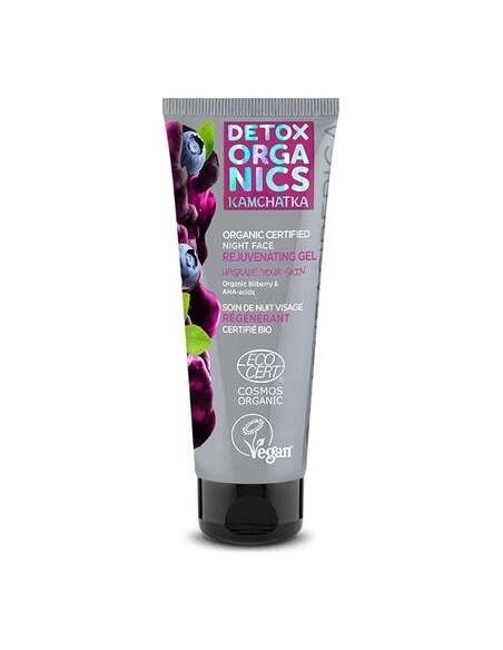 Detox Gel De Noche Facial Rejuvenecedor 75Ml. Eco de Natura Siberica