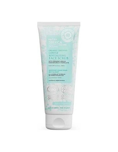 Exfoliante Facial Suave Piel Seca-Apagada 100M Eco de Natura Siberica