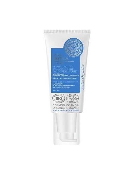 Crema Facial Noche Equilibrante Piel Grasa-Mixta de Natura Siberica