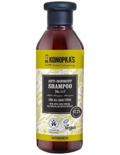 Champu Anticaspa Todo Tipo De Cabello 280Ml. Vegan de Dr. Konopka´S 2