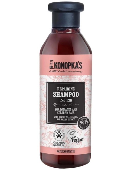 Champu Reparador Cabello Dañado Y Teñido 280Ml. de Dr. Konopka´S
