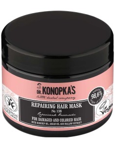 Mascarilla Reparadora Cabello Dañao Y Teñido 300Ml de Dr. Konopka´S 2
