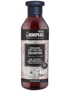 Men Champu Anticaida Energizante 280Ml. Vegan de Dr. Konopka´S 2
