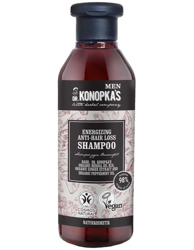 Men Champu Anticaida Energizante 280Ml. Vegan de Dr. Konopka´S