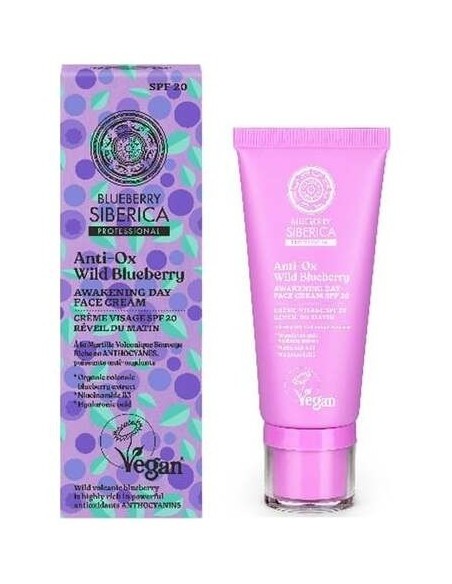 Anti-Ox Wild Blueberry Crema Dia Vigorizante 50Ml de Natura Siberica