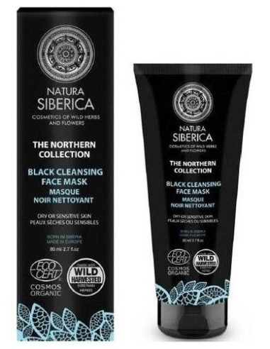 Northern Mascarilla Facial Negra Brillo Piel 80Ml. de Natura Siberica