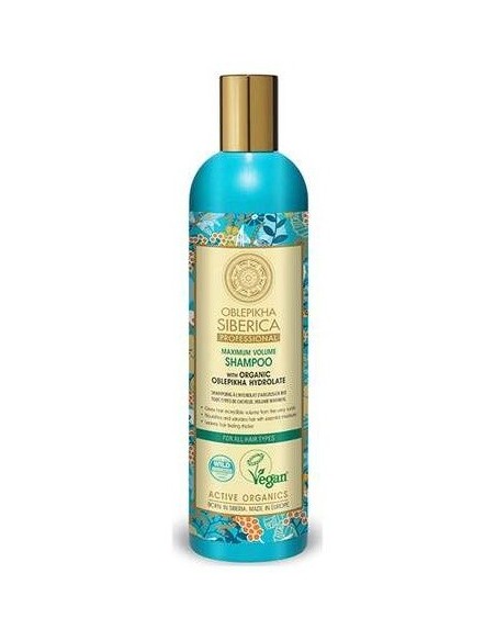 Oblepikha Champu Todo Tipo Cabello 400Ml. de Natura Siberica