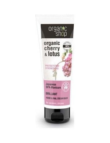 Crema-Balsamo Manos Y Uñas Cereza-Loto 75Ml. de Organic Shop