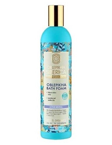 Oblepikha Espuma De Baño Energizante 550Ml de Natura Siberica