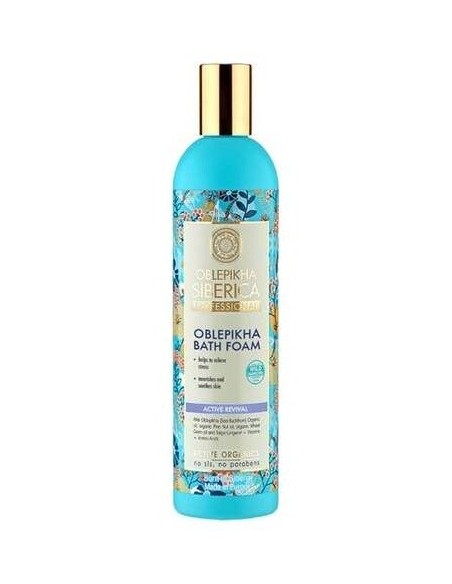 Oblepikha Espuma De Baño Energizante 550Ml de Natura Siberica