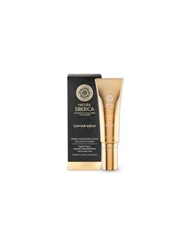Caviar Gold Crema Facial De Noche Concentrada 30Ml de Natura Siberica