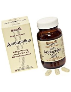 Acidophilus Mega Potency With Fos 60Comp. de Health Aid 2