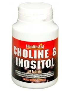 Colina/Inositol 250 Mg/250 Mg 60 Comp de Health Aid 2