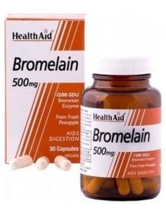 Bromelina 30Cap. de Health Aid 2