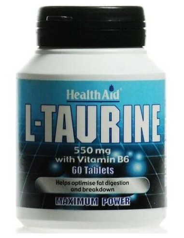 L-Taurina 60Comp. Health Aid de Health Aid