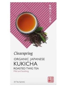 Te Kukicha Infusion 20Bolsitas. Bio de Clearspring 2