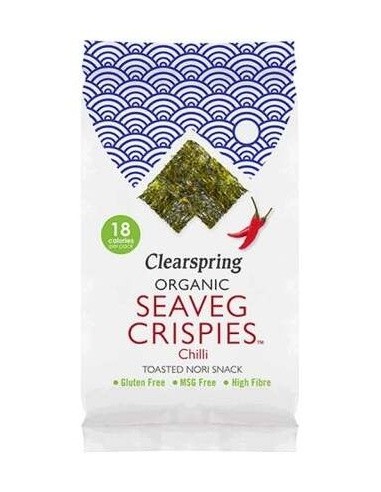 Snack De Alga Nori Tostada Chili Bio  5 G de Clearspring