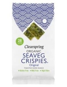 Alga Snack Nori Bio 4 g de Clearspring 2