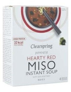 Sopa De Miso Picante Con Algas (4X10G) de Clearspring 2