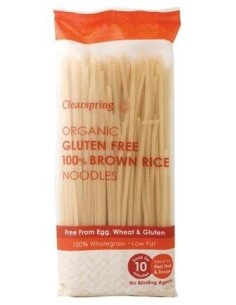 Fideos De Arroz Integral Sin Gluten  200 G de Clearspring 2