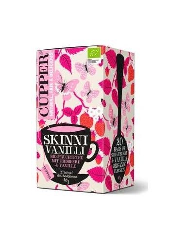 Fresa Y Vainilla  Infusion 20Bolsitas. Bio Vegan de Cupper