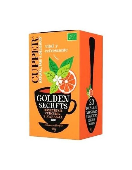 Golden Secrets Infusion 20Bolsitas. Bio de Cupper