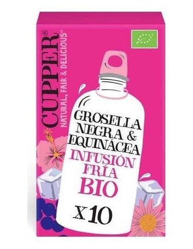 Grosella Negra Y Echinacea Infusion Fria 10Bolsita de Cupper