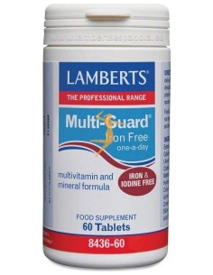 Multi-Guard® Methyl. Sin Calcio 60 Tabs. de Lamberts 2
