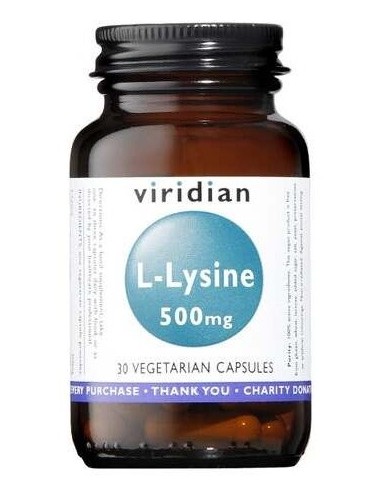 L-Lisina 500Mg. 30Cap. de Viridian