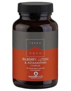Mirtilo, Luteína Y Astaxantina Complex 100 Vcáps de Terranova 2