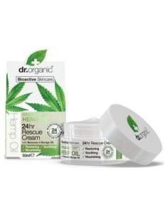 Crema Rescate 24H. Aceite De Cañamo 50Ml. de Dr. Organic 2