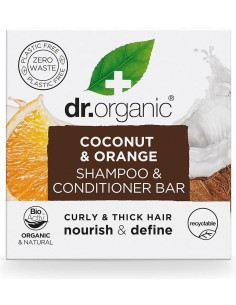 Champu-Acondicionador Solido Coco-Naranja 75 Gr de Dr. Organic 2