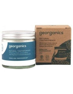 Dentifrico Mineral Menta Polvo 60Ml. de Georganics 2