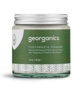 Dentifrico Mineral Arbol Del Te Polvo 60Ml. de Georganics 2