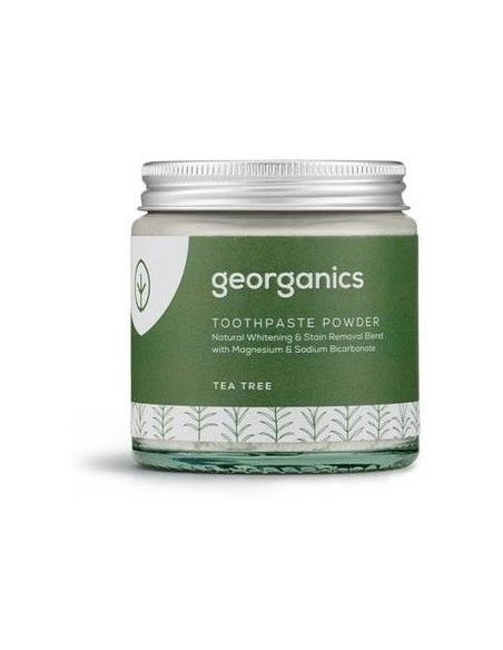 Dentifrico Mineral Arbol Del Te Polvo 60Ml. de Georganics