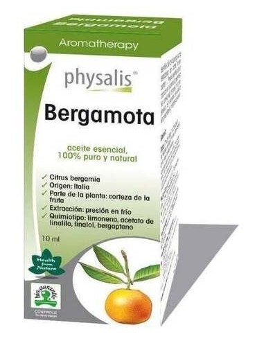 Esencia Bergamota 10Ml. Bio de Physalis