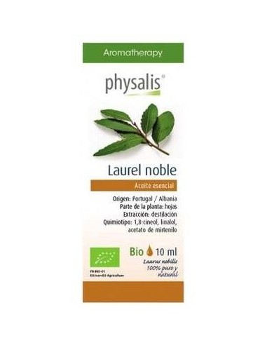 Esencia Laurel 10Ml. Bio de Physalis