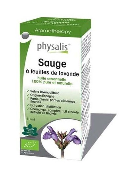 Esencia Salvia Esclarea 10Ml. Bio de Physalis