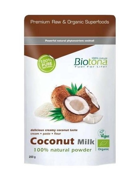 Coconut Milk Natural Powder de Biotona