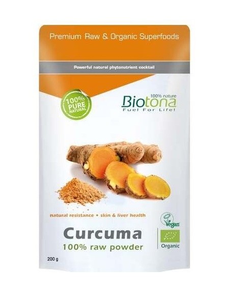 Curcuma Raw Powder de Biotona